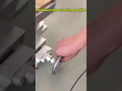 Машина для испытания удара с маятником с регулируемой высотой и скоростью удара для гибкого испытания