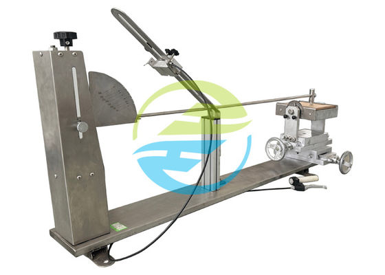 Хорошая цена IEC 60884-1 Оборудование для испытаний ударов Устройство для испытаний маятника с маятником с несколькими высотами падения онлайн