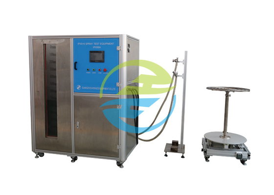 Хорошая цена Испытательное оборудование брызг IPX5-6 IEC 60529 с танком сопла 500L Φ6.3mm и 12.5mm онлайн