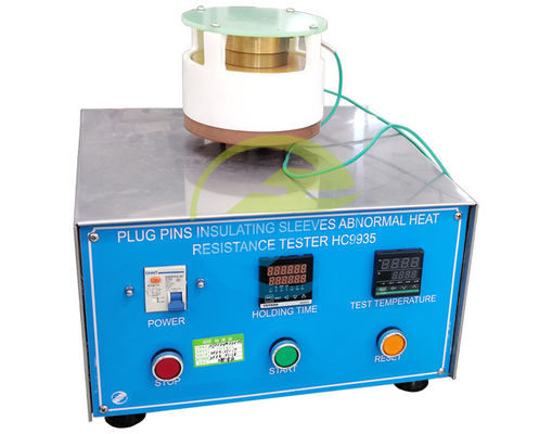 Хорошая цена IEC60884 Standard Compliance Plug Socket Tester with 20mm Brass Button Operation and 7±0.5mm Distance for Insulating Sleeve Testing онлайн