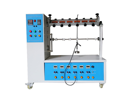 Изгибать тестера 10-60rpm шнура питания IEC 60884-1 изгибая классифицирует 6 рабочих станций